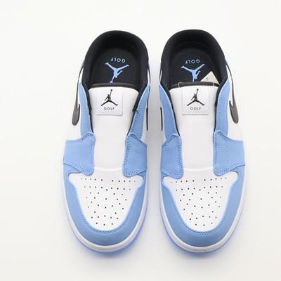 FJ1214-400 Nike Air Jordan 1 Mule Golf University Blue Weiß Schwarz (Herren)