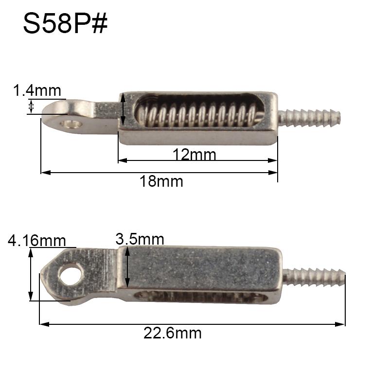 

20pcs Special Eyeglasses Spring Glasses Flex Hinge Repairing Flex Temples Accessories
