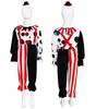 Soul-Shattering Clown Halloween Unisex Cosplay Costume with Blood Stains and Cloak