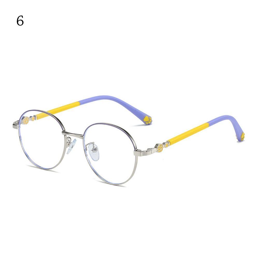 Girls Eye Protection Computer Kids Glasses Ultra Light Frame Anti-blue Light Comfortable Eyeglasses