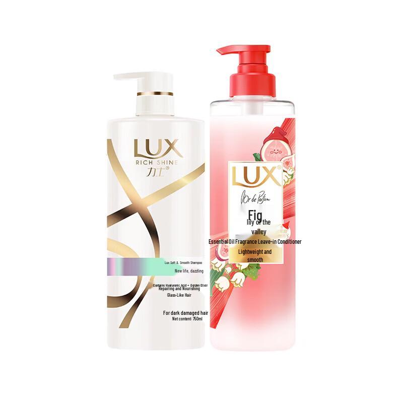 

Lux Radiant Shampoo & Fig & Lily of the Valley Conditioner Set