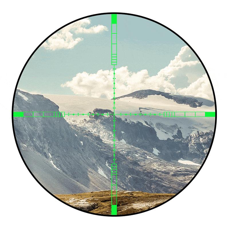 Diana 4-16X50 Aoe Red Green Cross Reticle Hunting Accessories Tactical Optical Sight for Hunting