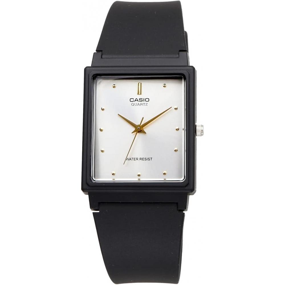 Casio Analog Wristwatch Unisex Urethane Belt Rectangular Face Mq 38 7a Imported
