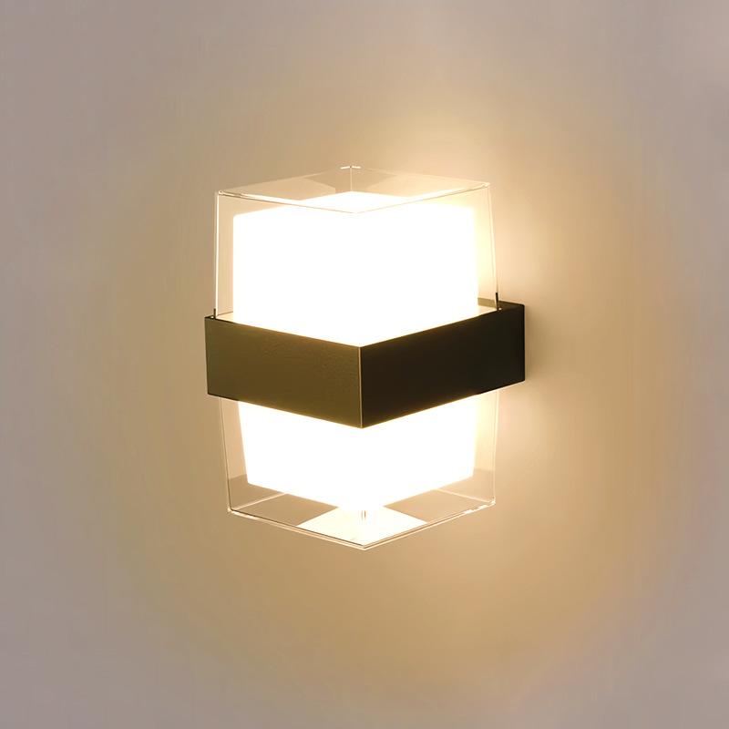 1PC Modern LED Wall Lamp Square Indoor Living Room Bedroom Corridor Aisle Sofa Background Wall Wall Lamp
