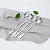 Long Handle Stainless Steel Stirring Mixing Spoons for Iced Tea, Coffee, Milkshake, Dessert