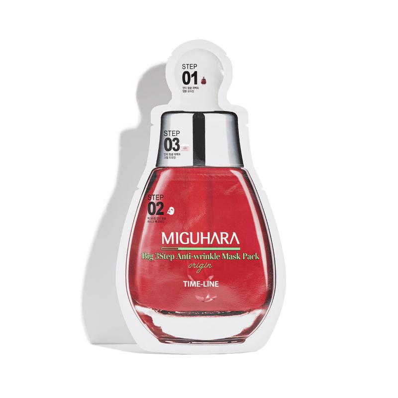 

[MIGUHARA] Маска против морщин Big 3 Step Origin, 5 листов