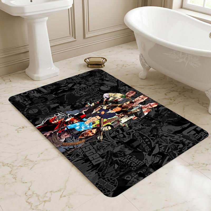 Street Art Living Room Nonslip Area Rug Soft Carpet For Bedroom Game Playroom Sofa Office Home Decor Doormat Christmas Gift C929836