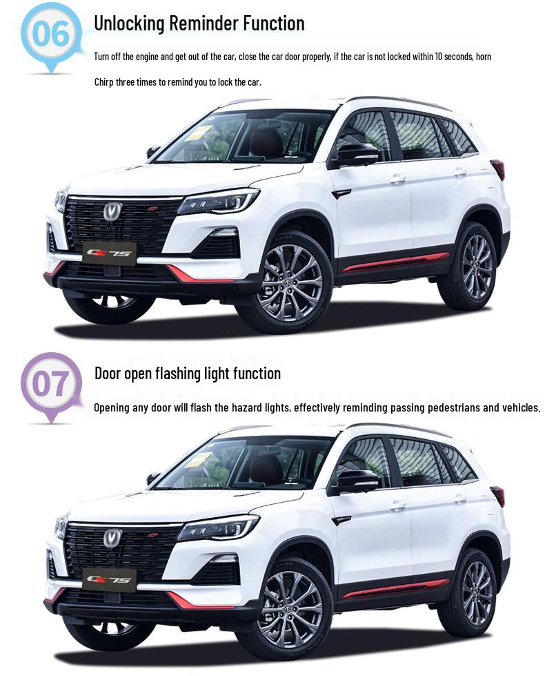 Changan CS75 22/23-Model OBD Automatic Window Lifter & Closer