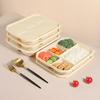 Miaojie Corn Starch 5-Compartment Degradable Lunch Boxes