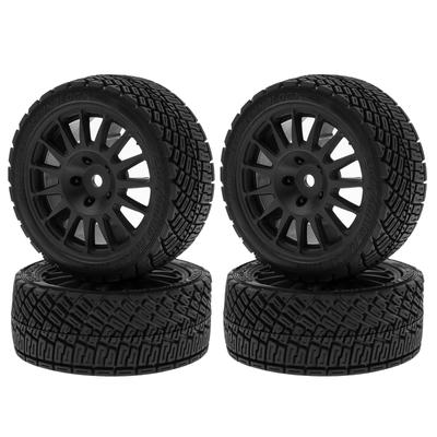 GoolRC 4 Stück Fernbedienung Rennauto 684527mm On-Road Reifen Ersatz für Tamiya TT01 TT02 XV01 TA06 PTG-2 HPI HSP Chevrolet C3 110 Fernbedienung