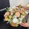 Fake Plants Artificial Flower Bunch Room Decor Decorative Fake Flower Desk Accessories Wedding Party Flower Supplies