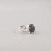Mosagaat Edelsteen 925 Sterling Zilver Dames Sieraden Handgemaakt Mooie Ring Voor Verjaardagscadeau RR-75-24