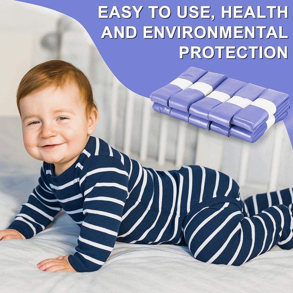 Durable Diaper Trash Bags Tear-Resistant Refill Bags New Baby Diaper Garbage Bags