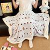 Soft Plush Double-Sided Blanket Baby Toddler Sofa Bed Cozy Fleece Throw 70x100 100x150 150x200 200x230cm