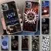 Babaite Supernatural SPN Dean And Sam Phone Case Cover for iPhone 11 12 13 Mini 14 15 Plus 16 Pro Max 17 Air 7 8 + SE Art Custom