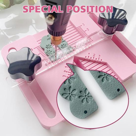 Clay Earring Drill Guide DIY Polymer Clay Earring Hole Drill