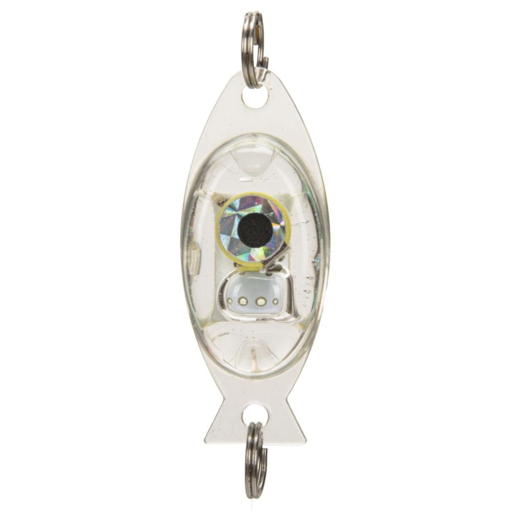 

Mini Fish Attraction Lamp Lure Portable Luminous LED Underwater Fish Lure Light Lightweight Waterproof Night Fishing Equipment білий