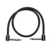 FC‑20 Effects Cable Right Angle Connector Acoustic Guitar Patch Pedal Cord Audio Accessory 50CM