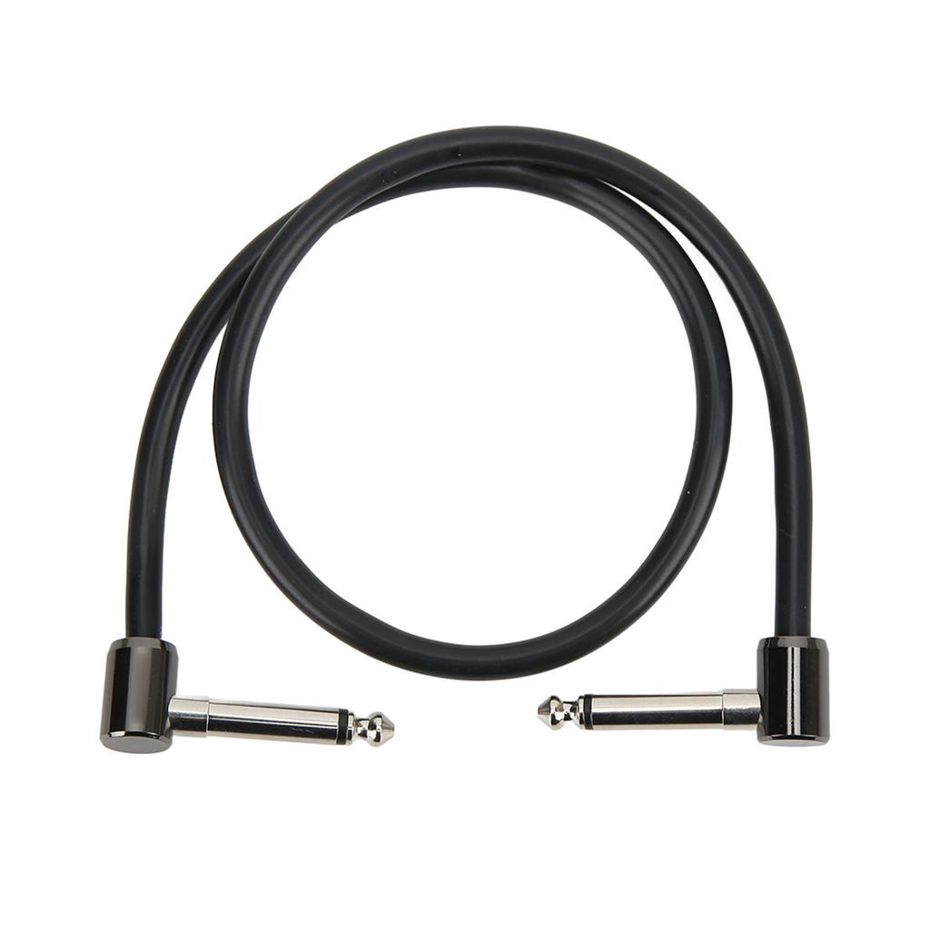 FC‑20 Effects Cable Right Angle Connector Acoustic Guitar Patch Pedal Cord Audio Accessory 50CM