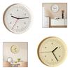 Wall Clock Gifts Easy To Read Lightweight Ornament Decorative Round for Bathroom School Cafe Bar Living Room Office