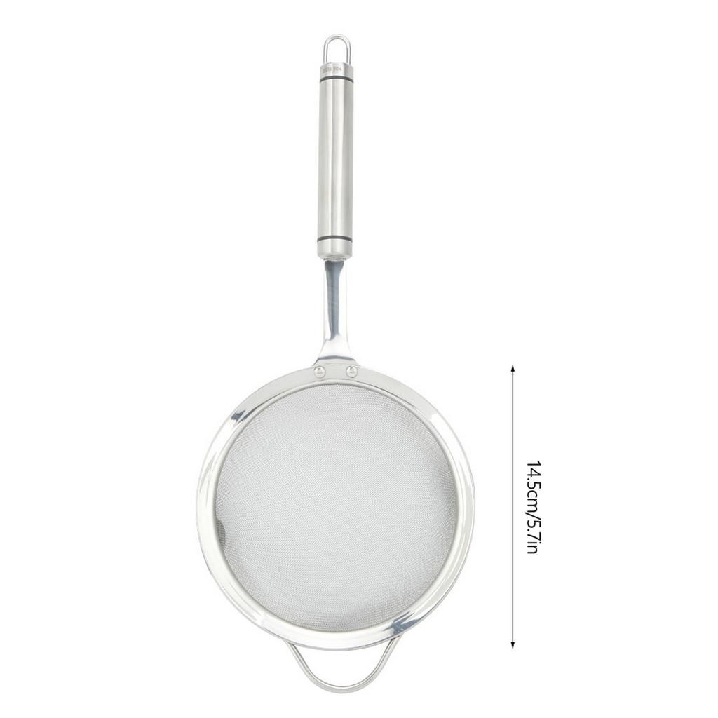 Stainless Steel Long Handle Filter Spoon Strainer Kitchen Utensil Cooking Strain Tool