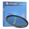ARTCISE Circular Polarizing Frame No Reflection Color Precision Thread Lens Cap Easy for SLR and Mirrorless Cameras Filter, Ultra-Thin Design,