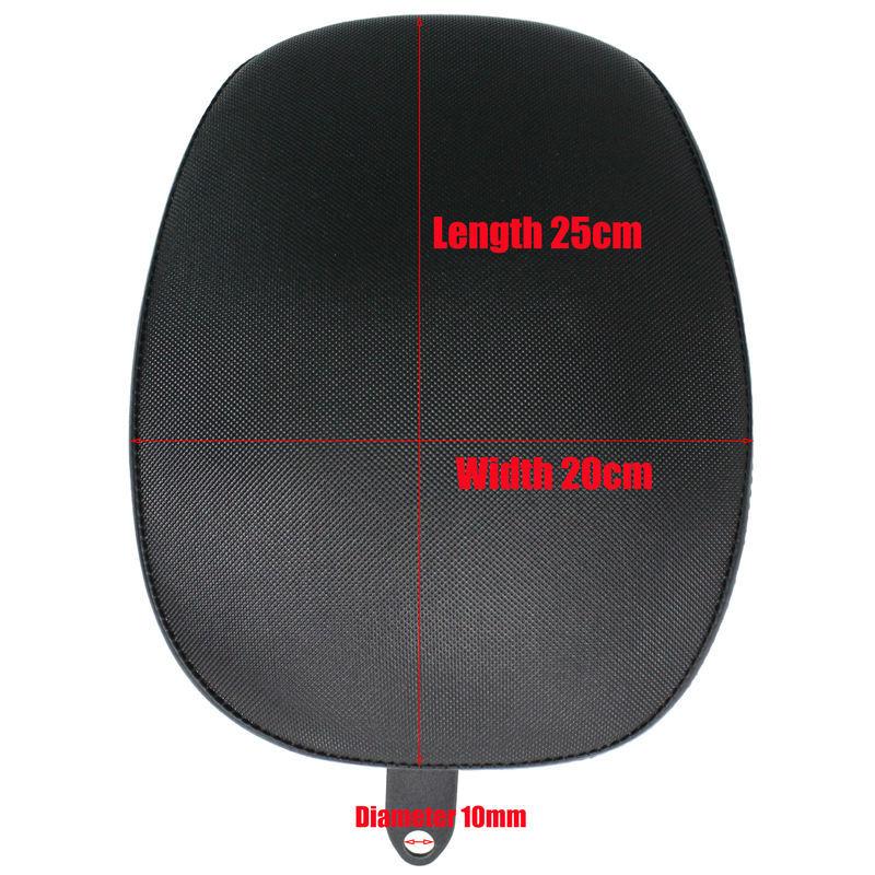 Motorcycle Rear Pillion Passenger Seat For 2010-2016 Harley Sportster XL 1200 Iron 883 XL883N 48 72 XL1200V Black 12 13 14 15 16