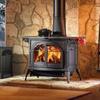 Black Flat Stove Fire Rope Door Glass Seal Durable Fireplace Supplies Wood Burning High Temperature Resistance Home Winter