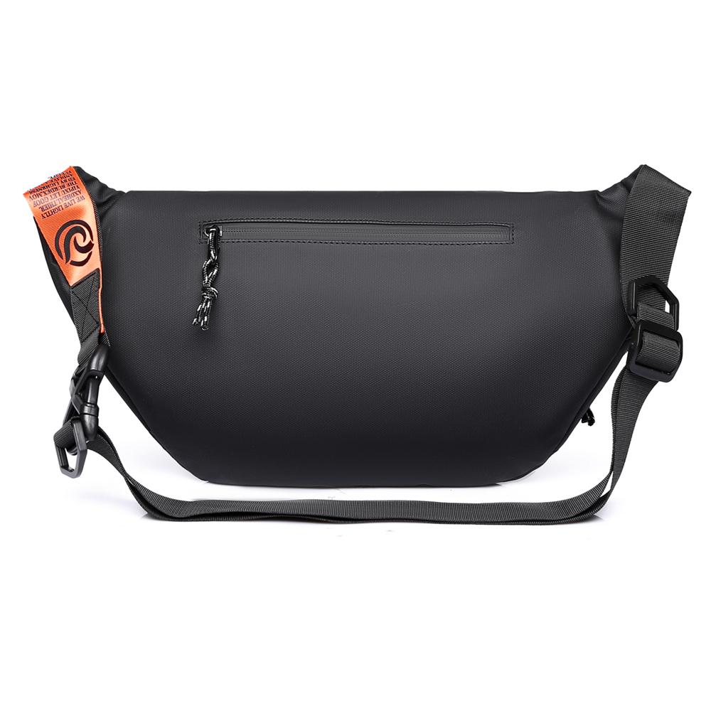 New functional trendy chest bag, large capacity trendy brand single shoulder crossbody bag, cycling functional bag