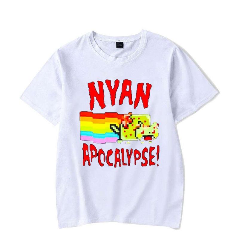 Funny Wile E Coyote Tee Shirt Men Women Cartoon Casual T-shirt Graphic Size Tops Streetwear Y2k Tshirt Hip Hop Gothic Clothes
