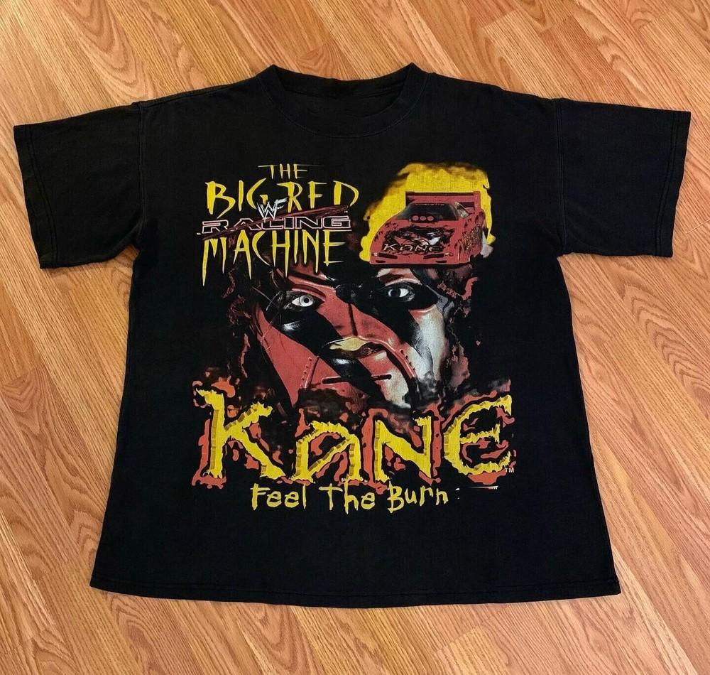 Kane Feel The Burn 2000 T-Shirt Cotton Men's Tee All Size S-4XL VN1532 Unisex T-Shirt