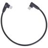 90 Degree USB 3.1 Type C To Type C Cable 40W Angled 3.1 USB Type C Male Extension Cable Supports Charging,Data