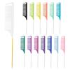 12pcs Professional Hair Dyeing Combs - Non-Slip, Heat Resistant for Salon-Quality Styling & Coloring