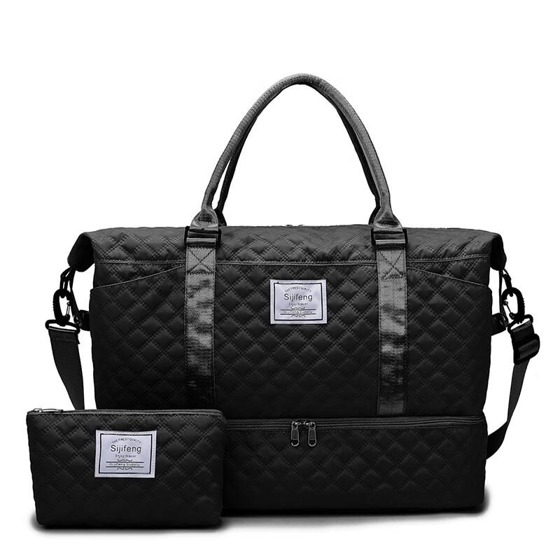 OLOMM Travel Duffle Bag Set with Shoe Compartment