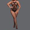 Bodysuit Suspender Hollow Out Plus Size Women's Clothing Open Cut Thin Style Perspective Sexy Shoppings  Sexy Clothes Woman