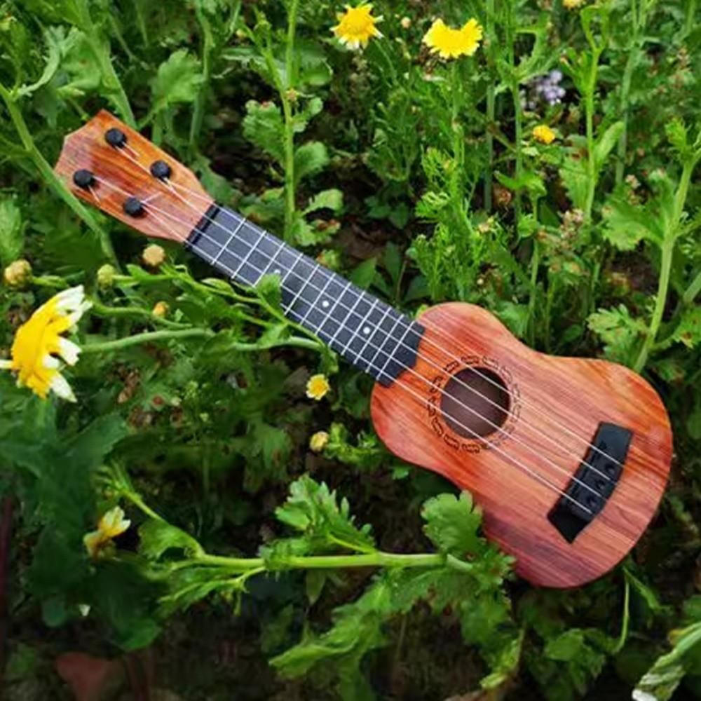 4 Strings Simulation Ukulele Toy Adjustable Knob Kids Musical Toys Beginners