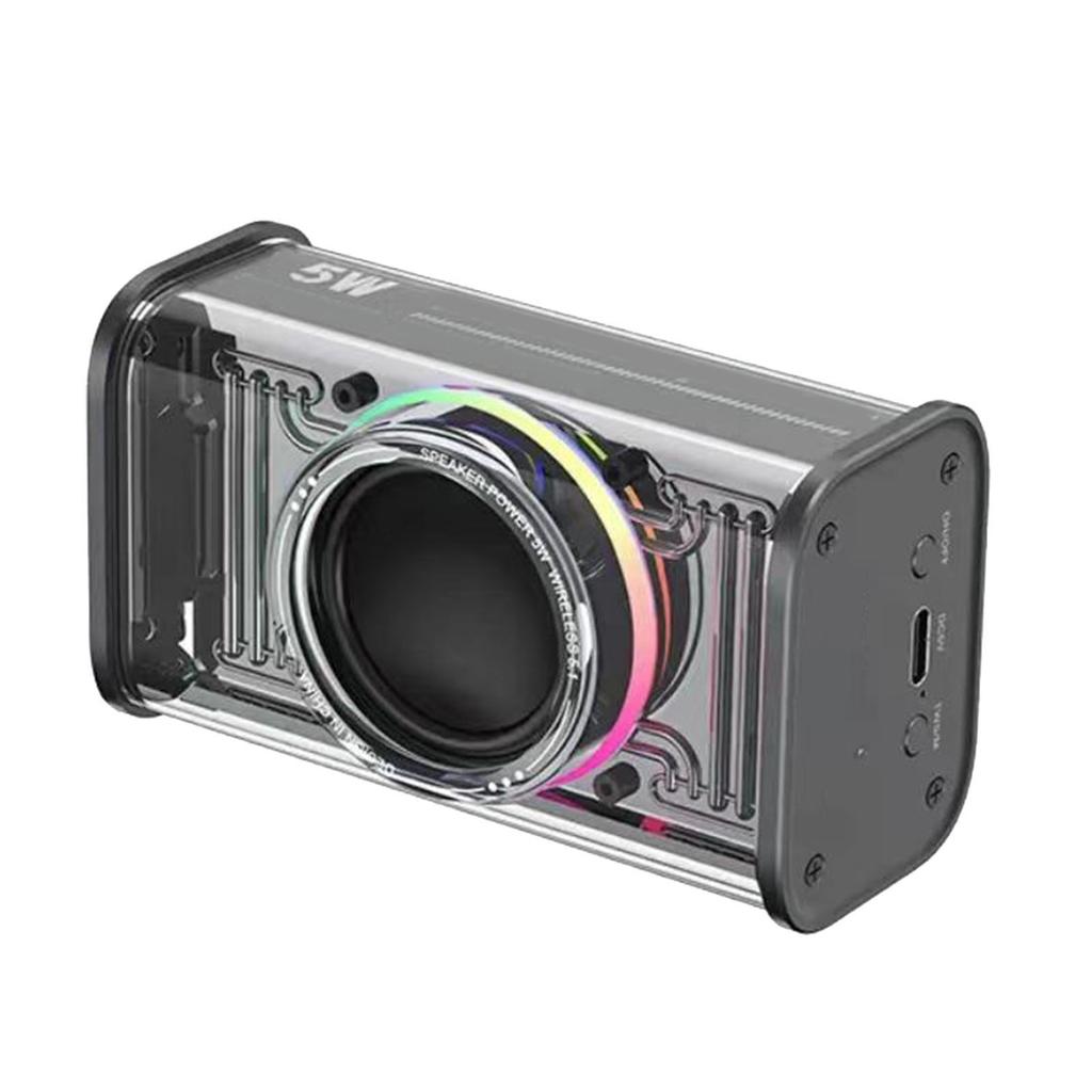 Spker with Colorful Lights Loud Subwoofer Surround Sound Rechargble Wireless Spker
