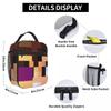 Vegetta Karmaland Insulated Lunch Bag for Women Kids Portable Food Boxes Thermal Lunch Box Tote