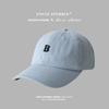 New Hat Baseball Hat for Women In Summer Thin Korean Style Versatile Face Showing Small Curved Brim Letter Baseball Cap