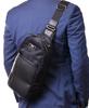 [Seal] MA-1 Model One-Shoulder Bag for Men, Crossbody Bag, Motorcycle Bag, FS-008BK
