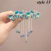 1PC Fashion Elegant Pearl Tassel Hair Claw Clips Hairpins Flower Hair Clip Headwear for Women Girls Hair Accessories