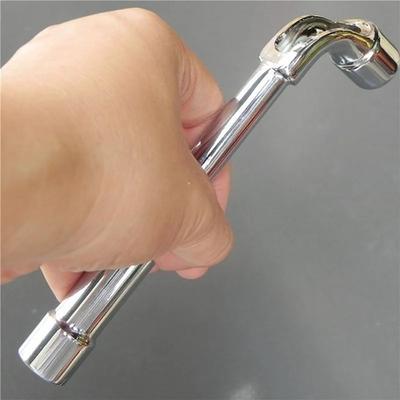 L-Schlüssel Autoreparaturwerkzeug Doppelköpfig Abgewinkelt Hohl Sechskant Steckschlüssel Multifunktionales Wartungswerkzeug Großhandel