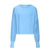 Women's Loose Long Sleeved Backless Women's Top Age Reducing Hollow Out Short Round Neck Women's T-shirt