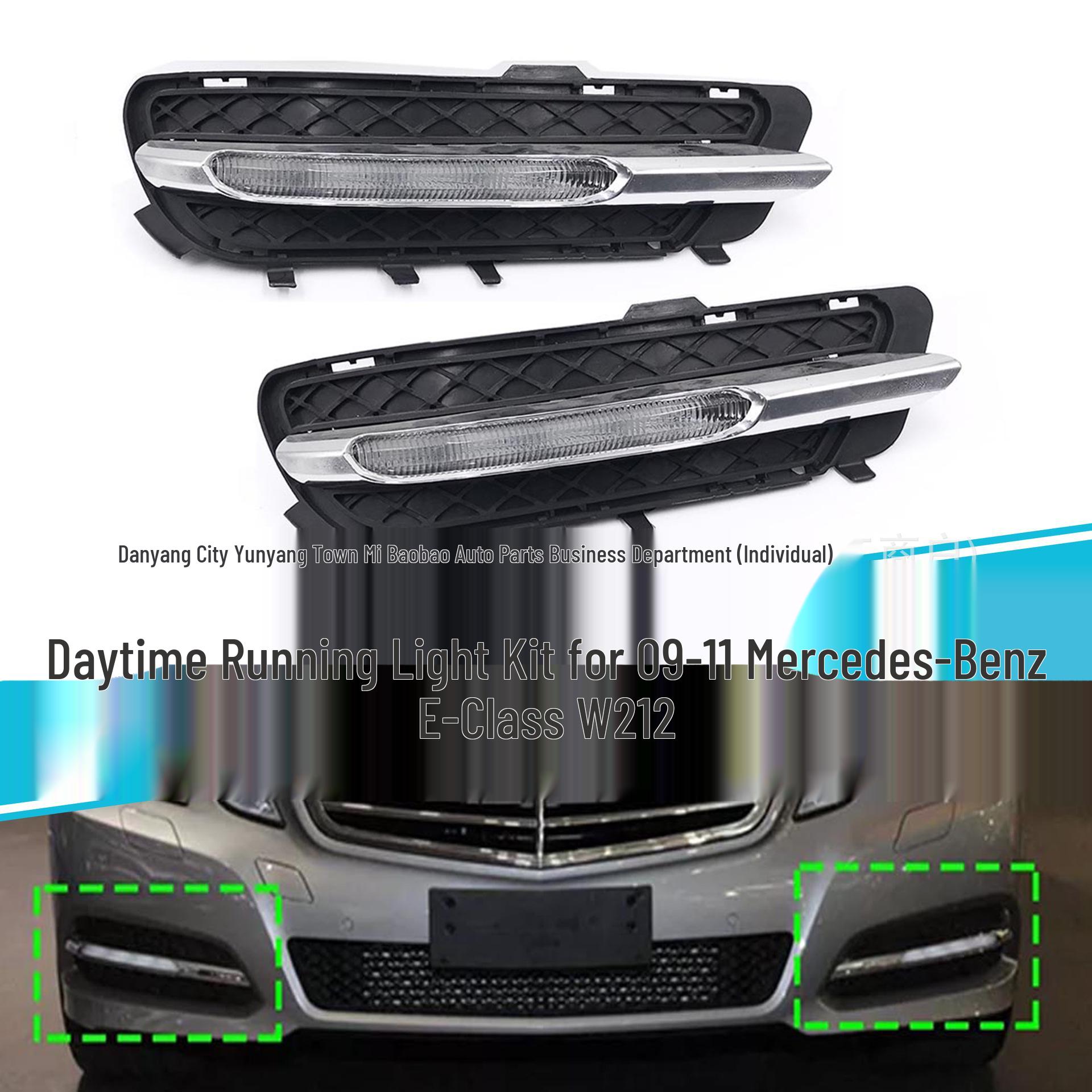 

Комплект денних ходових вогнів для Mercedes E-Class W212 2009-2011 Right Side