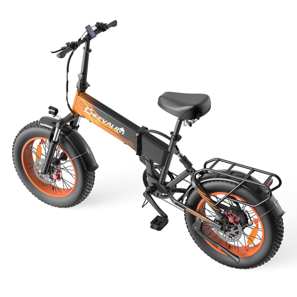 Cheevalry CF1000-1 All-Terrain Electric Bicycle 1000W Motor 48V20Ah Battery 20 Inch Fat Tires 150KG Load Outdoor Riding E-Mountain Bike