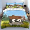 Stacked bears, Golden Gate. Bedding sets Duvet cover sets Duvet covers Pillowcases(1 * Duvet Cover 2 * Pillowcases without duvet insert)