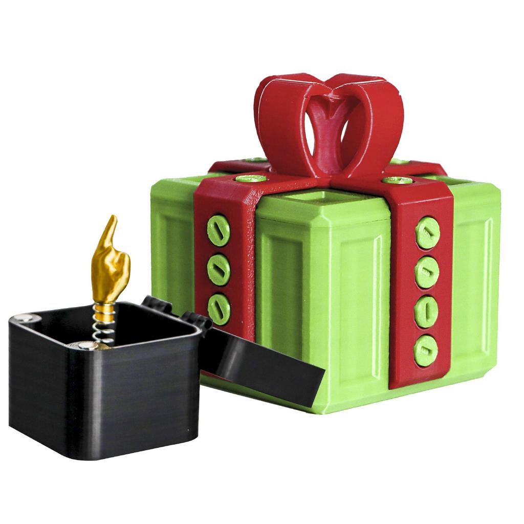 3D Baskılı Sinir Bozucu Hediye Kutusu - Yeni Tarz Oyuncak Sürprizi