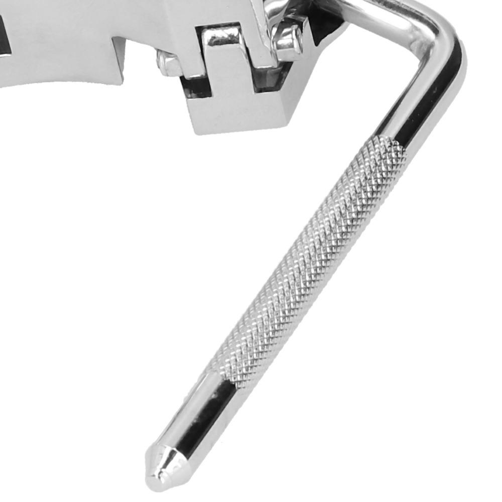 Metal Drum Mount Bracket Silver Color Drum Set Extension Clip Percussion Mounting Bracket For Drum