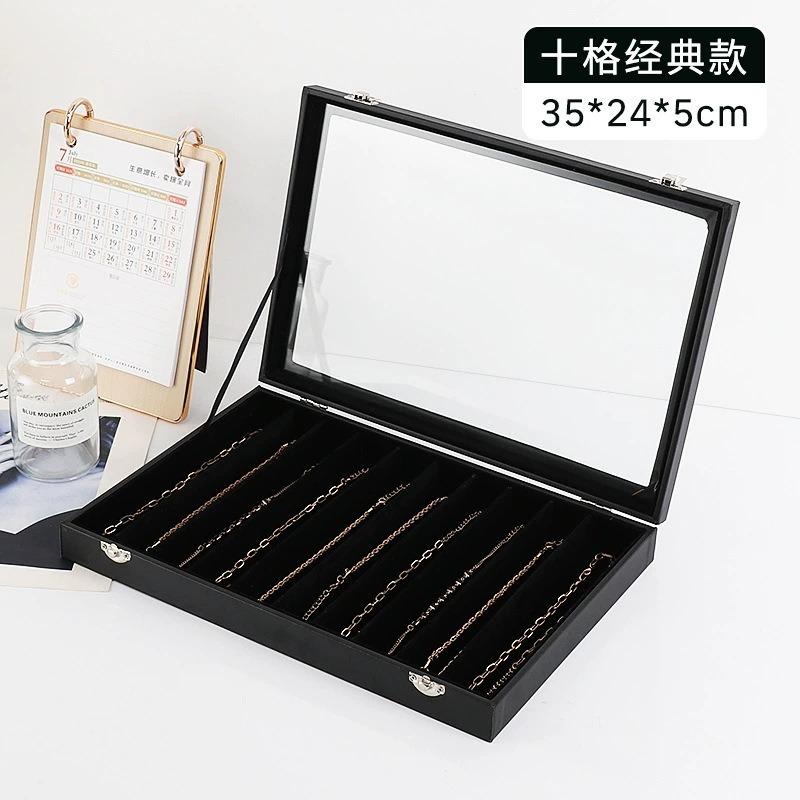 Jewelry Storage Box Earrings Earrings Necklace Jewelry Box Earrings Ring Bracelet Exquisite Jewelry Box Display Box