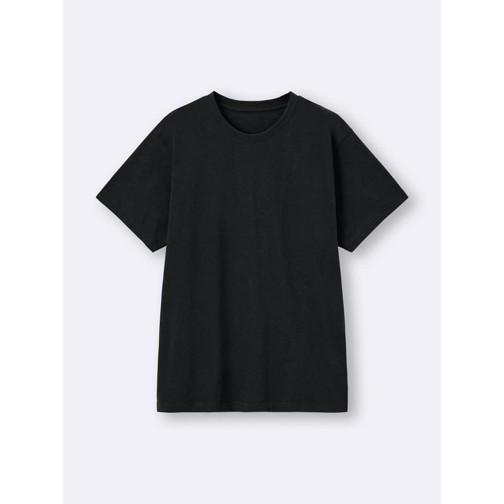 Gu By Uniqlo Cotton Color Crew Neck T+os